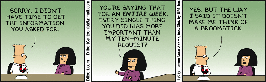 Dilbert Cartoon